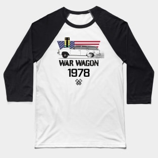 War Wagon Multi Color Baseball T-Shirt